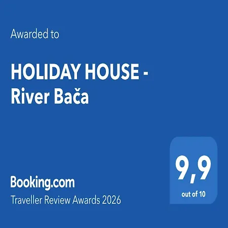 House - River Baca Most na Soči